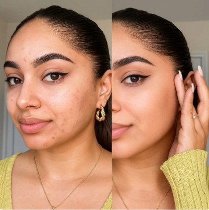Boosted Skin Tint Foundation Stick - Smooth Plumper, High Coverage, Travel-Friendly Bronze Makeup