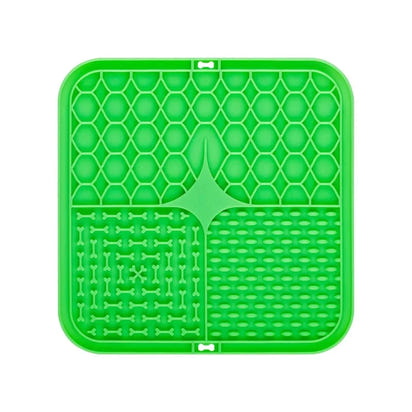 Silicone Pet Placemat for Slow Feeding - Cat and Dog Lick Mat for Controlled Eating - Feeding Supplies for Cats and Dogs